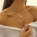 Gold Virgin Mary Cross Necklace