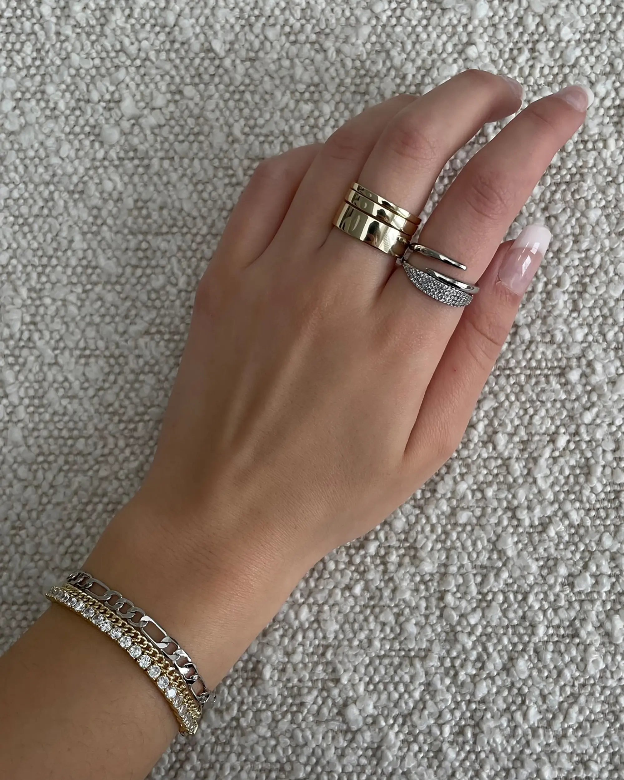 4K Gold Plated 3mm Cubic Zirconia Classic Tennis Bracelet